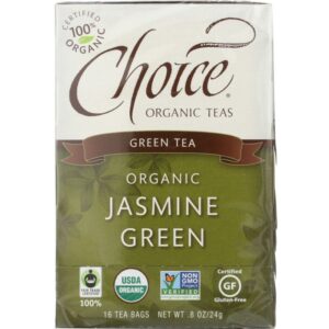 Organic Jasmine Green Tea, 16 bags