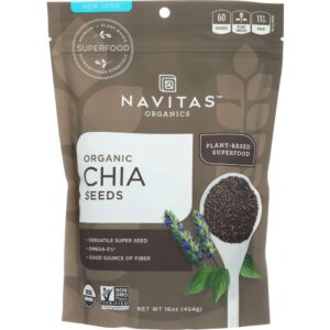 Organic Chia Seeds, 16 oz